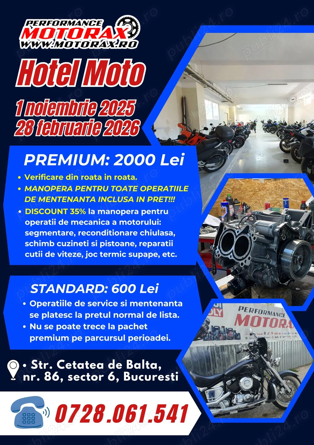 Hotel Moto Bucuresti - 150 Lei