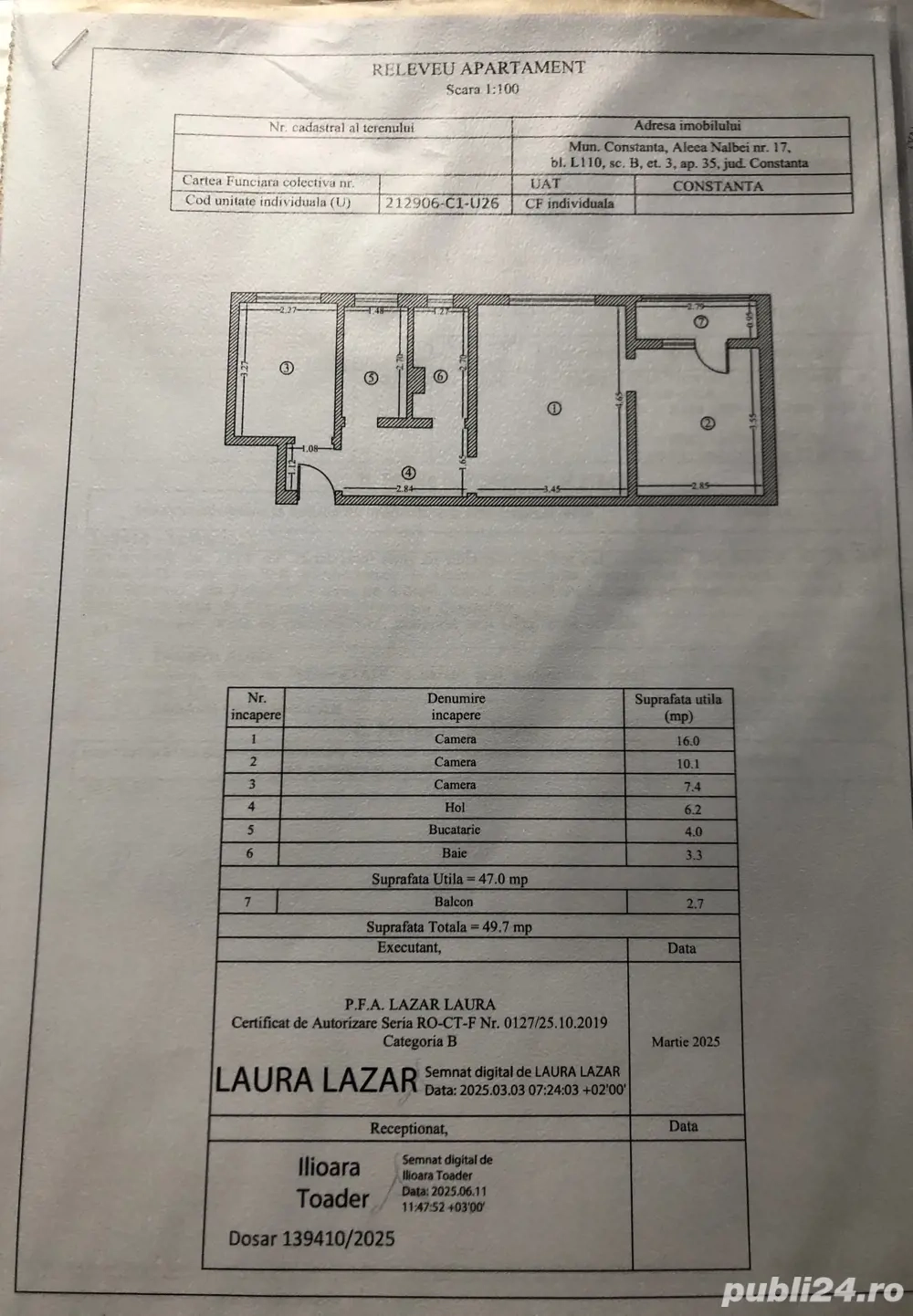  Rate direct laproprietar ,casa de cultura , etaj 3 , 50 mp , gaze, , mobilat , utilat 