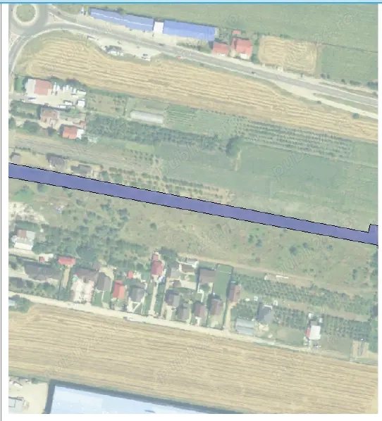 Teren intravilan 4290 mp   Argeșelu, Mărăcineni, deschidere la DN73