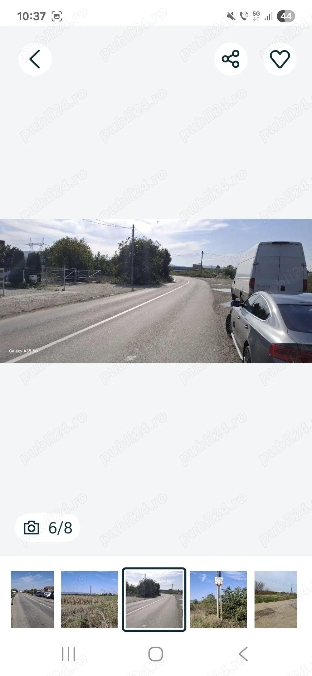 Vând teren Letea Veche Bacău 