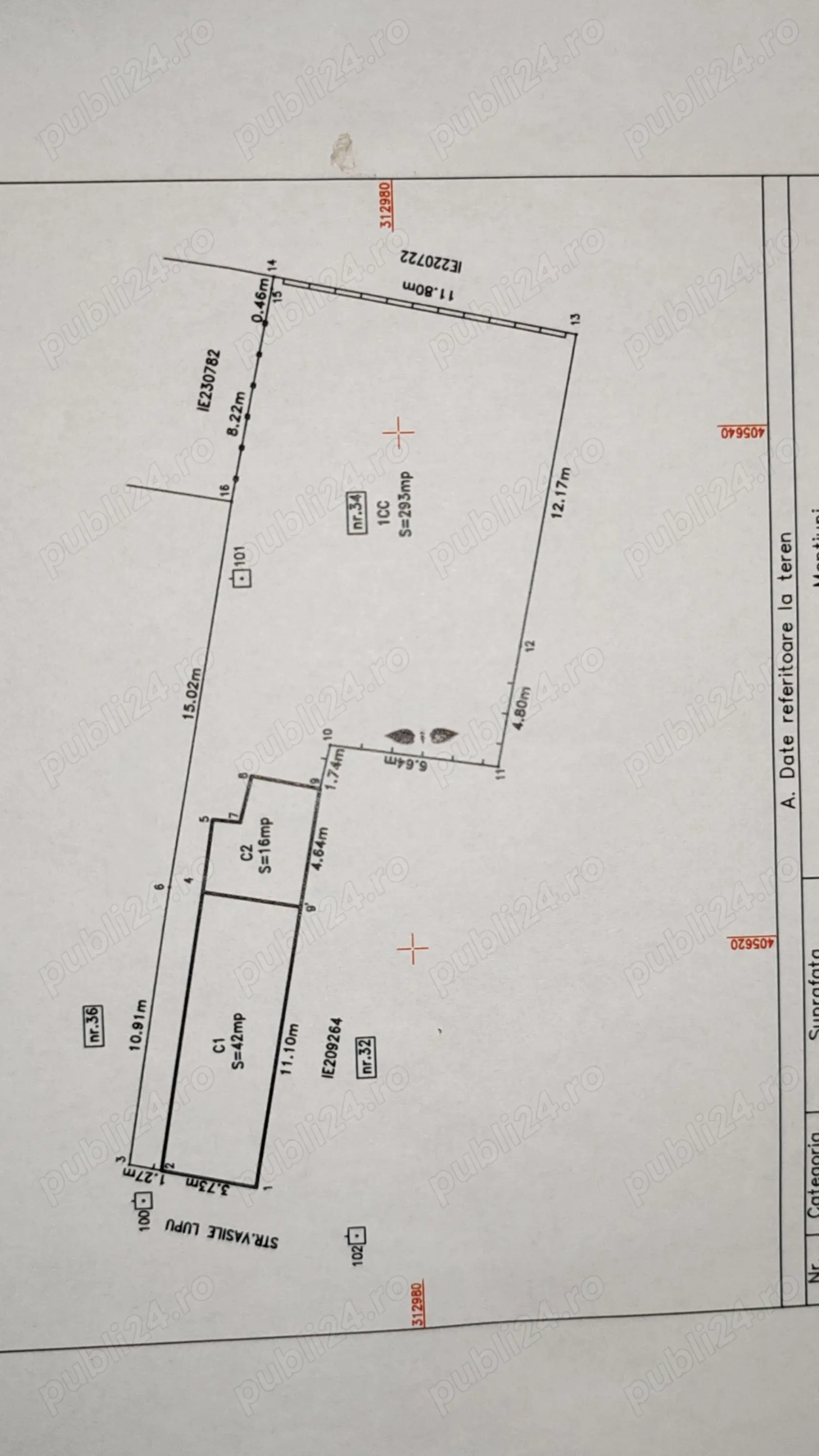 Vand teren 293mp Craiova