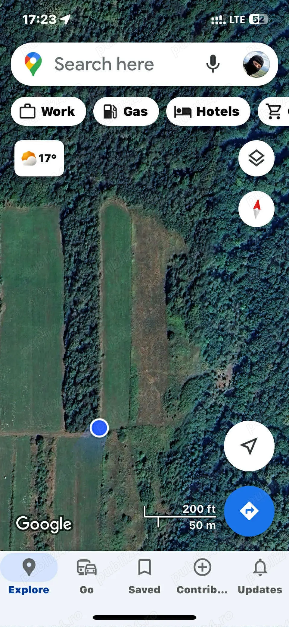 Teren zona pitorească munții Codru Moma