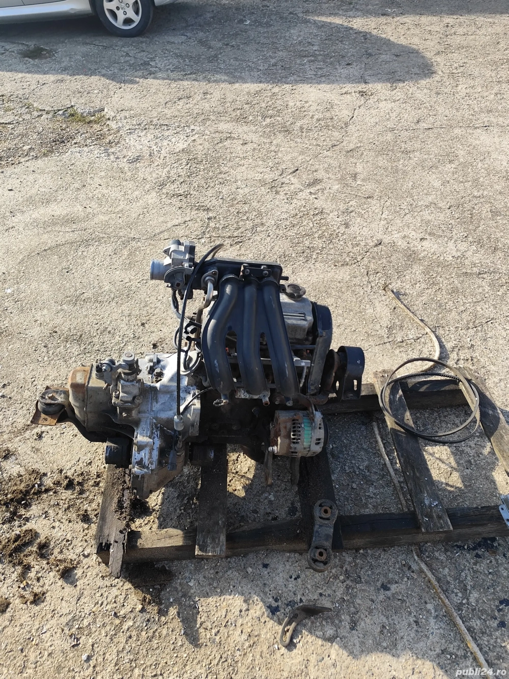 Motor de Matiz din 2002 model cu delcou și cutie de viteze. Hațeg HD. 