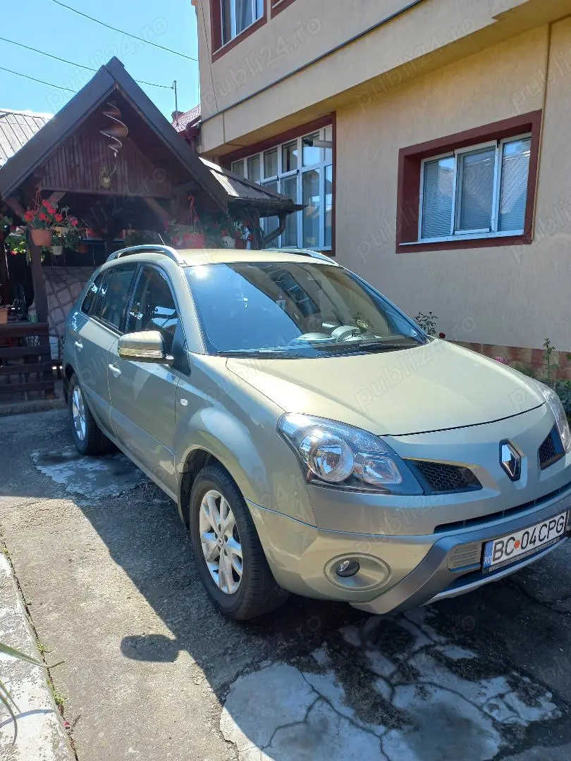 KOLEOS - 118500km. reali - Carte service si istoric RAR la zi