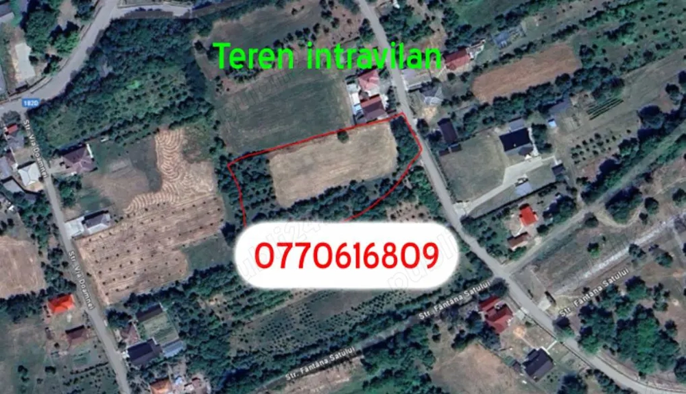 Teren intravilan basesti maramures