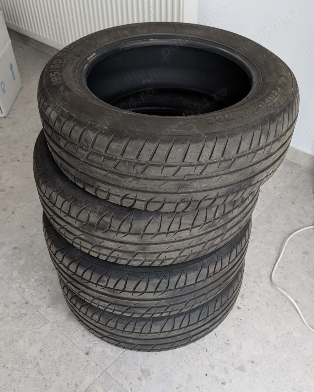 4 Cauciucuri R15 Vara 195 60 Tigar DOT2018 High Performance