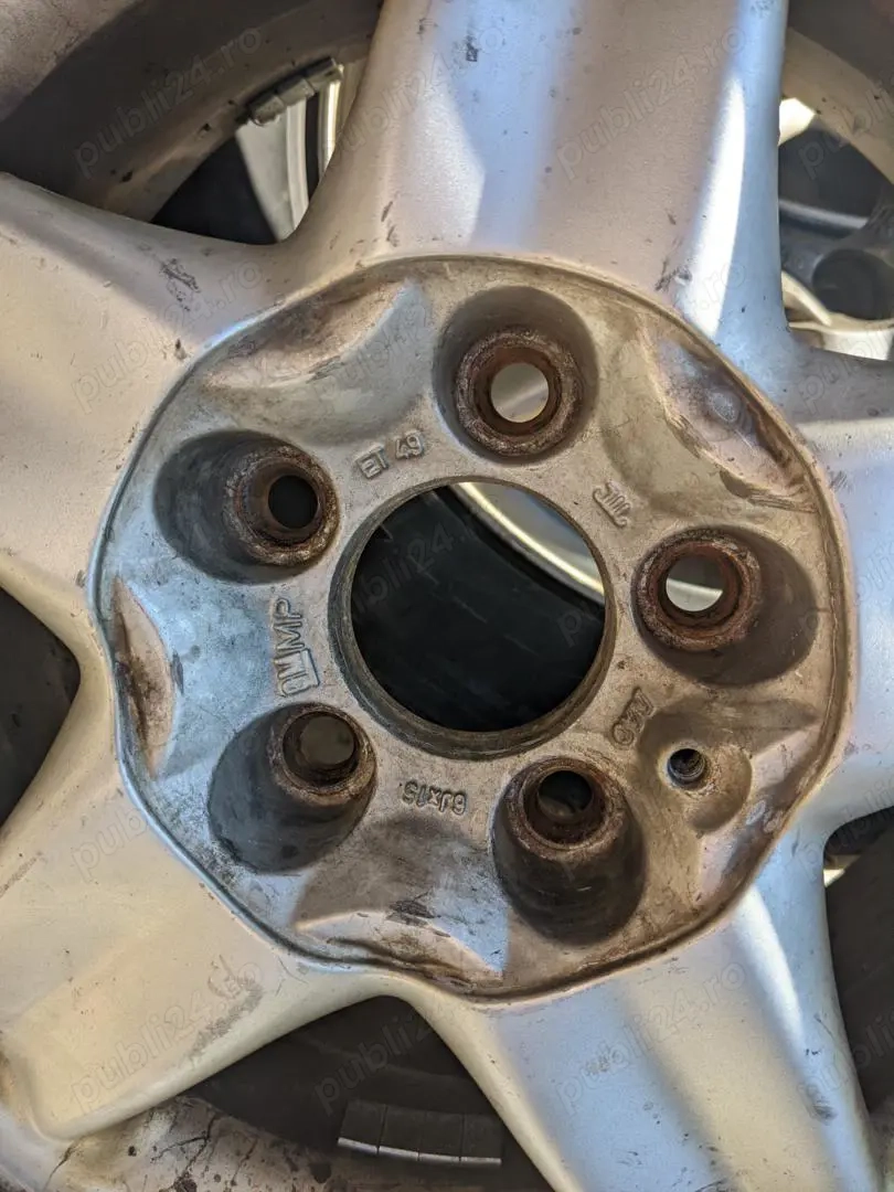 Jante OPEL R15 5 X 110 Aliaj cu Cauciucuri Astra Corsa Vectra Zafira