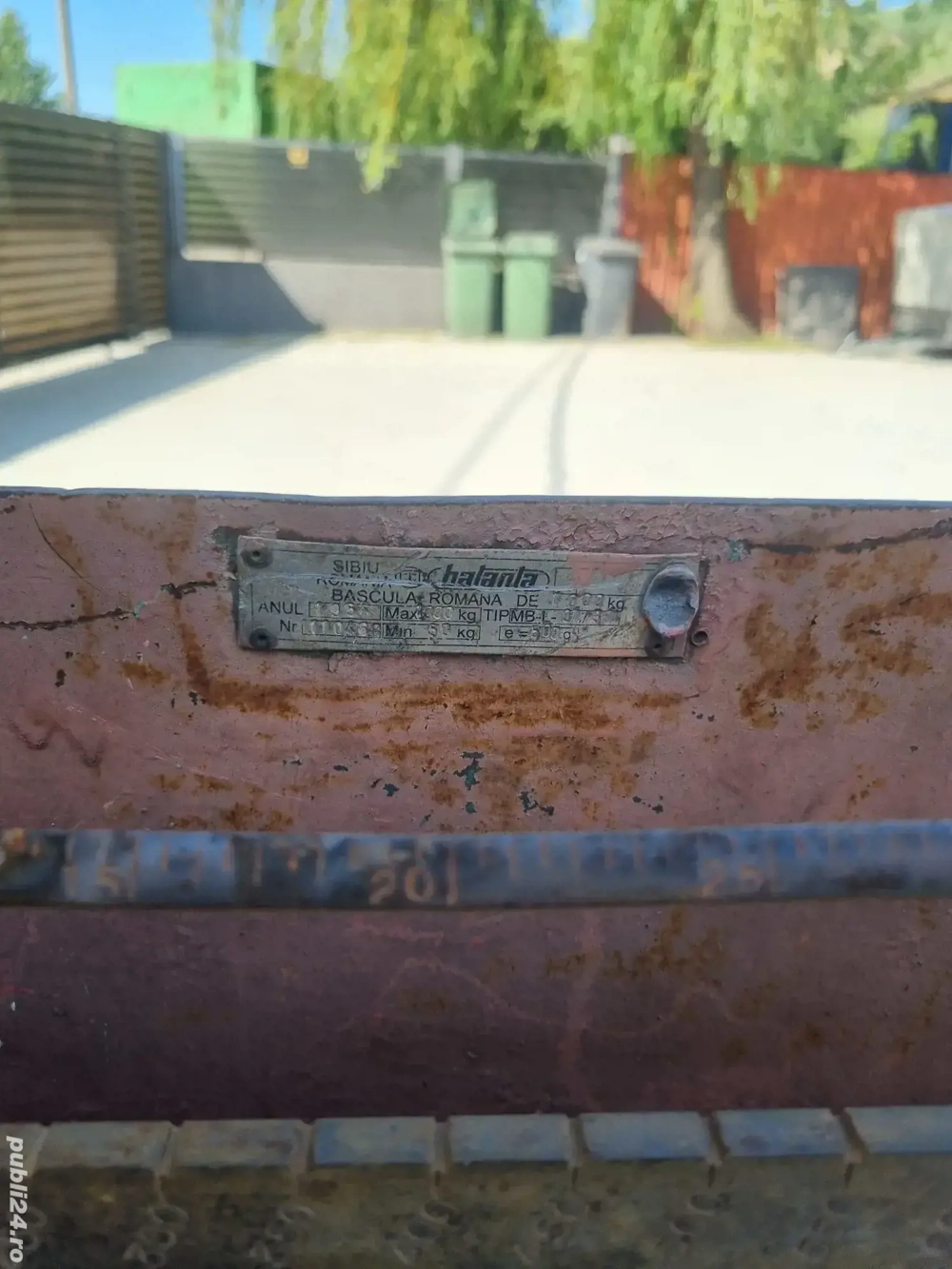 Cintar bascula 1000kg