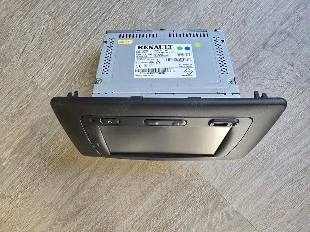 MediaNAV Navigatie originala Logan, Duster, Lodgy, CLIO IV , Captur