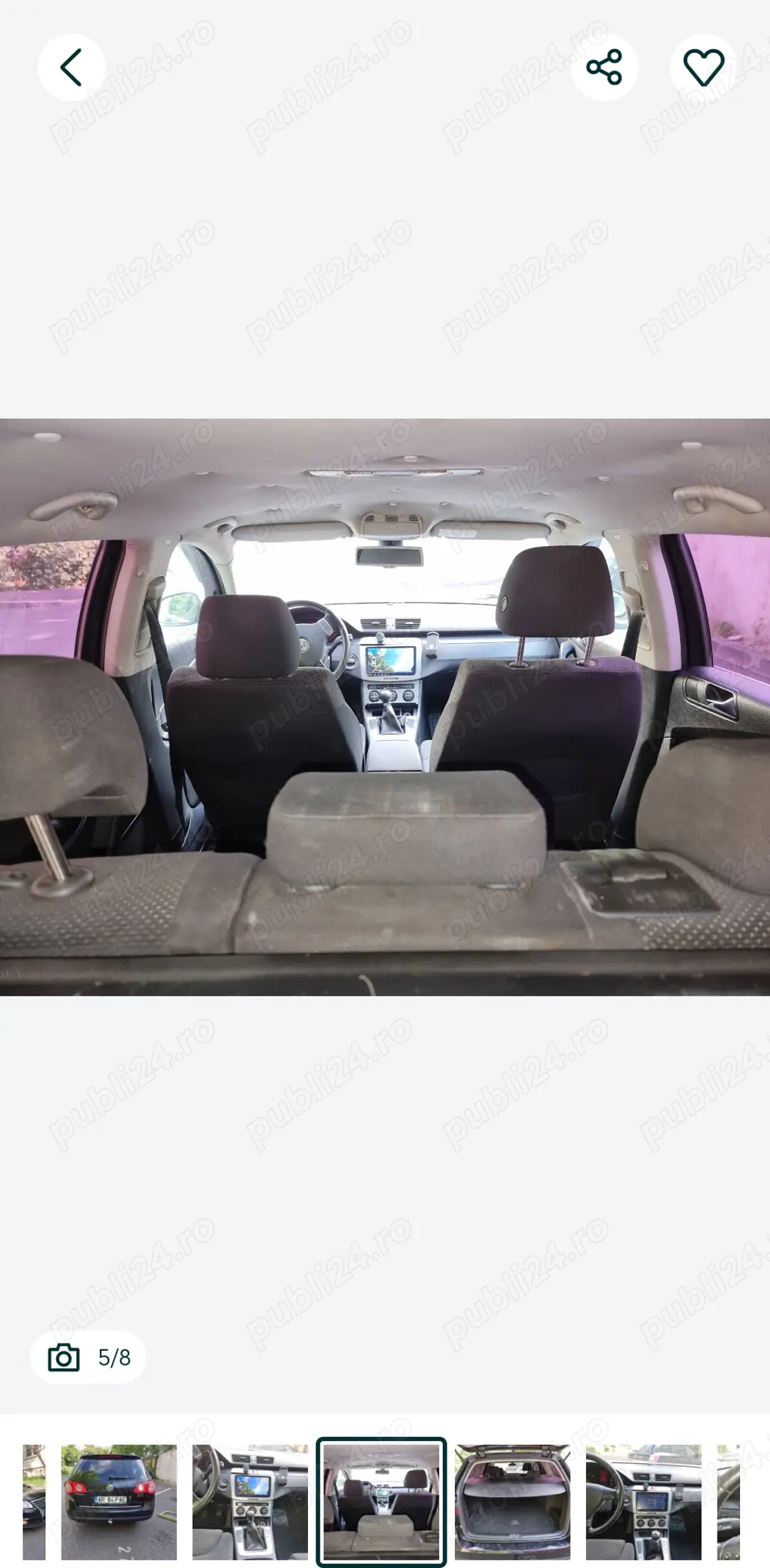 VW Passat B6 anul 2007 2.0 TDI 140 CP 4x4