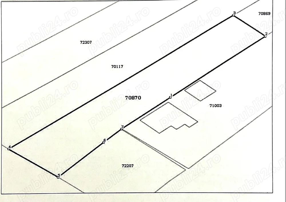 Teren intravilan de vânzare   ideal pentru sediu firmă sau activități comerciale | Central, Cornești