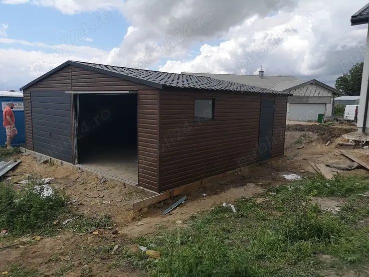 Facem garaje auto construite din panouri 