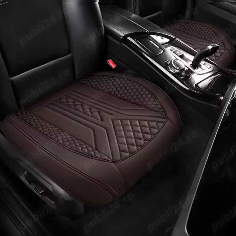 Huse scaune fata, doar sezut, maro si cafea, piele PU, antialunecare. cate 2 bucati fiecare culoare Huse scaune fata, doar sezut, maro si cafea, piele PU, antialunecare. cate 2 bucati fiecare culoare