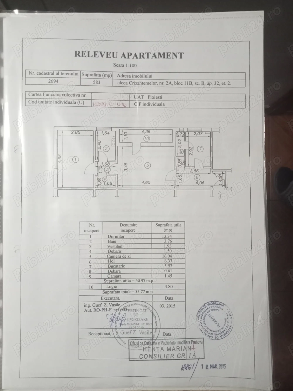 Vând apartament 2 camere Vând apartament 2 camere