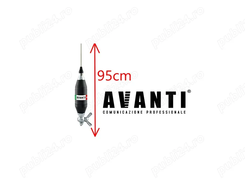 Antena Statie Radio CB Megawat PNI Storm Avanti prindere Fluture