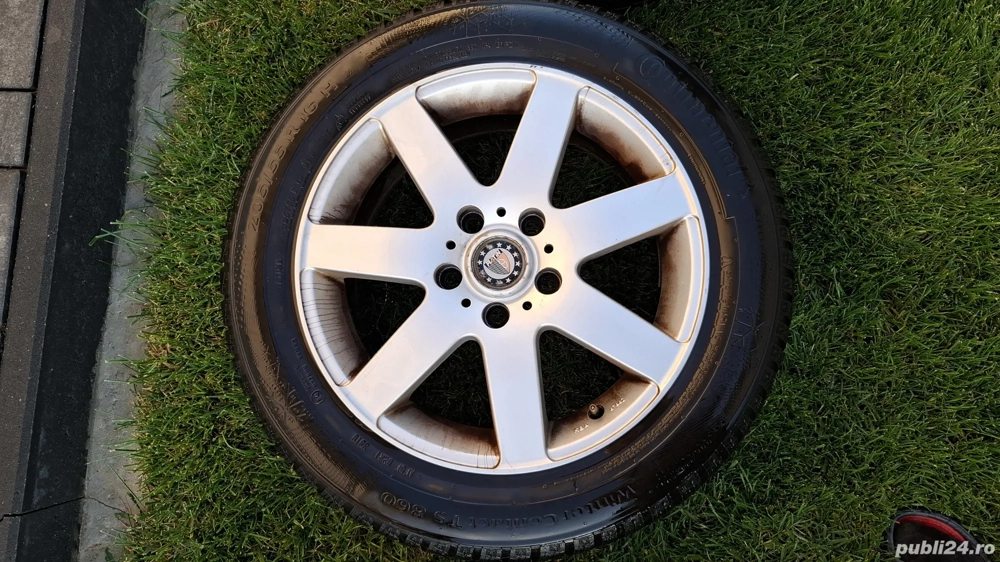 vând anvelope iarna cu jante