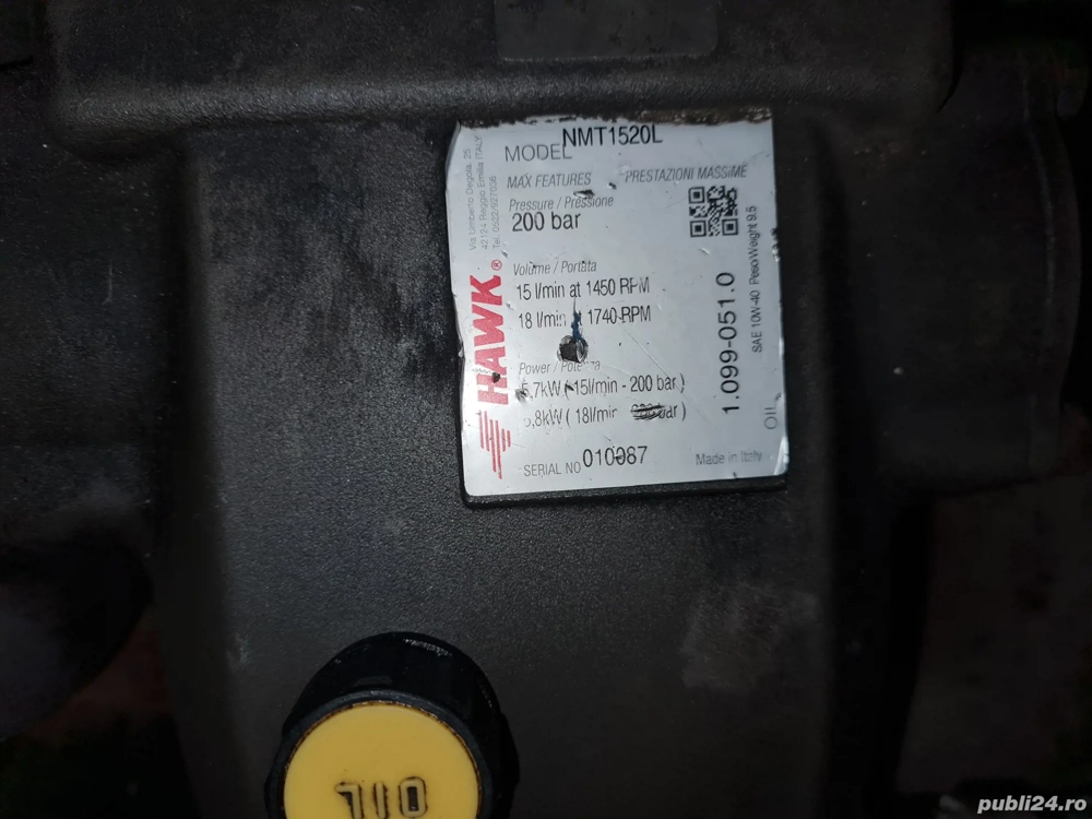 pompa de spalat cu presiune