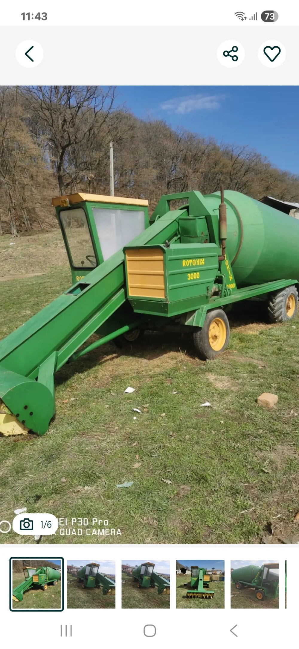 vand remorca agricolă 