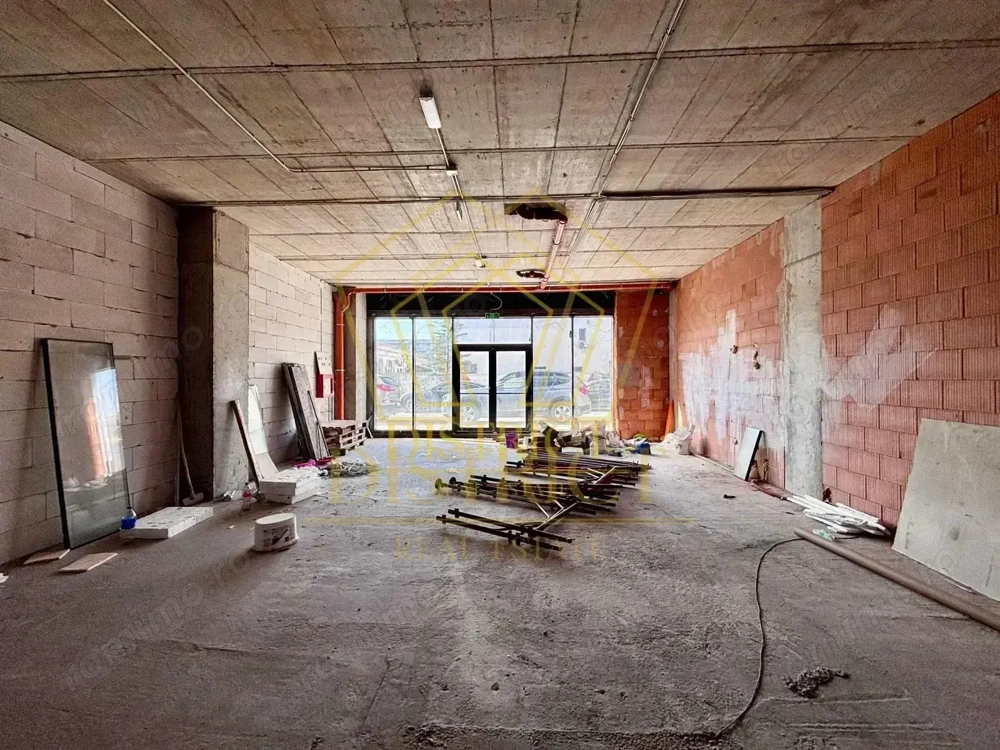 Spatiu comercial 118mp, bloc nou | Campeador