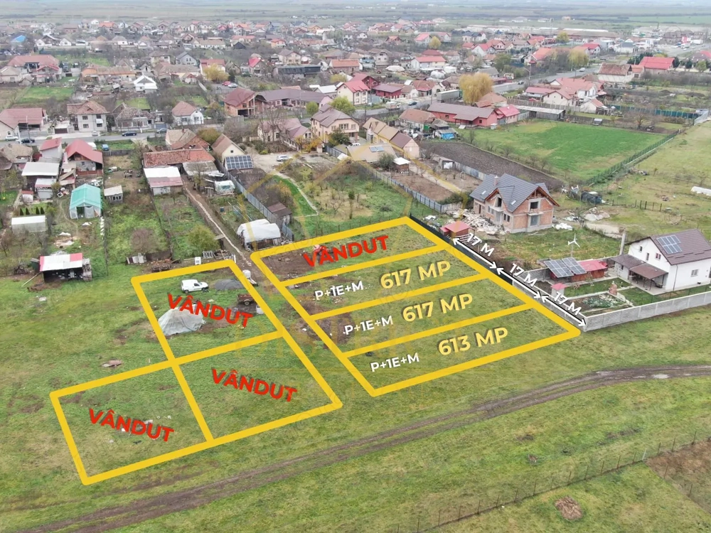 Parcele de teren in Remetea Mare | PUZ APROBAT