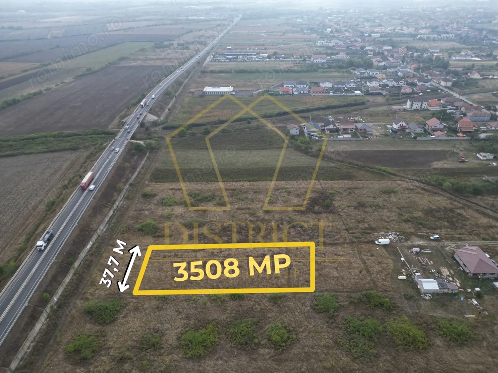 Teren hale / birouri / servicii | Centura Dumbravita - Giarmata-Vii