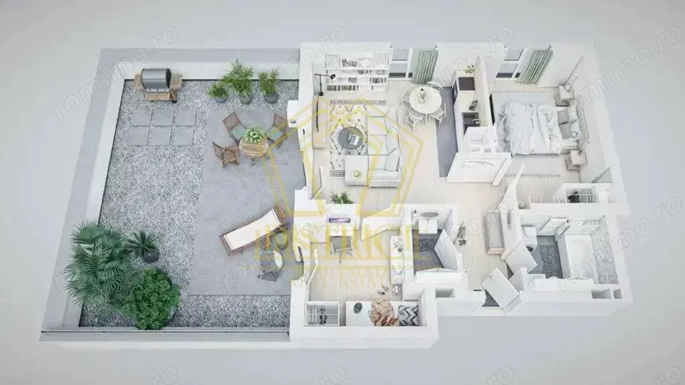 COM 0% | Apartament cu 3 camere | Terasa 30mp | VIVALIA COM 0% | Apartament cu 3 camere | Terasa 30mp | VIVALIA