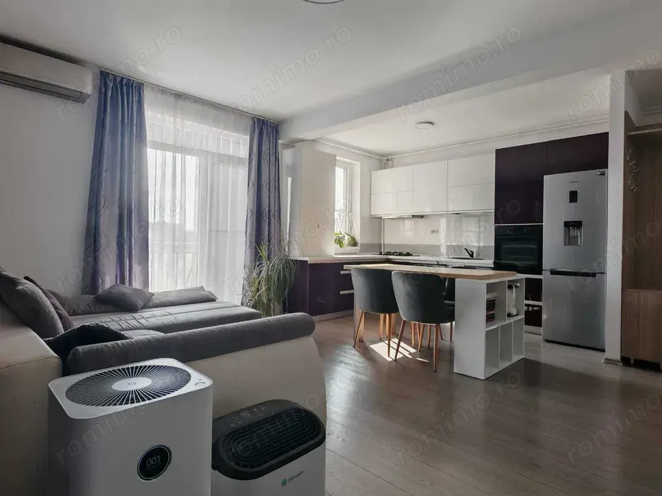 Apartament cu 3 camere mobilat si utilat  pod pe toata suprafata Braytim