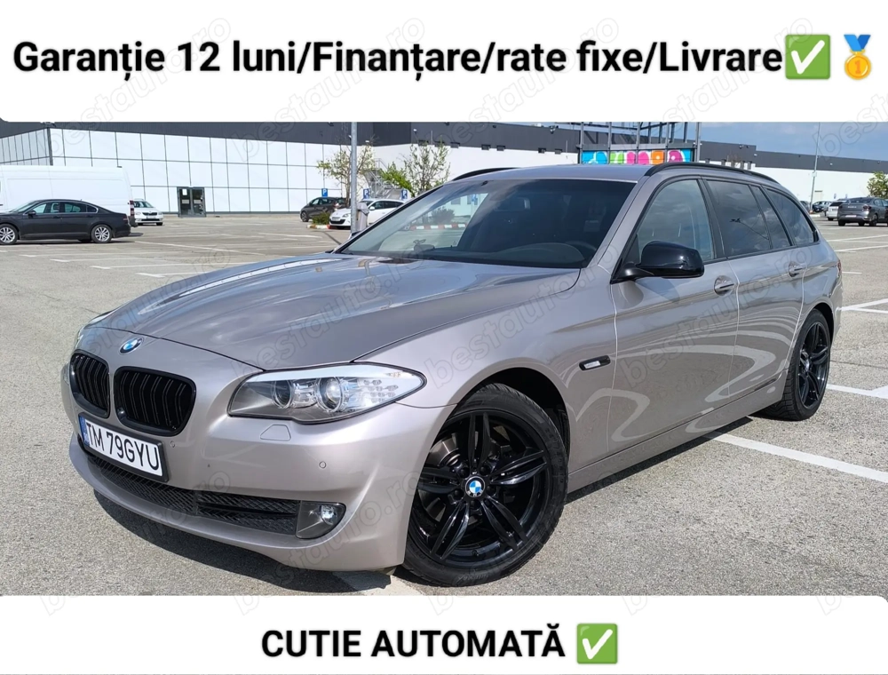 Bmw 520d, an 2012, AUTOMAT,  stare IMPECABILA,  Finantare rate, Garanție,  Livrare!