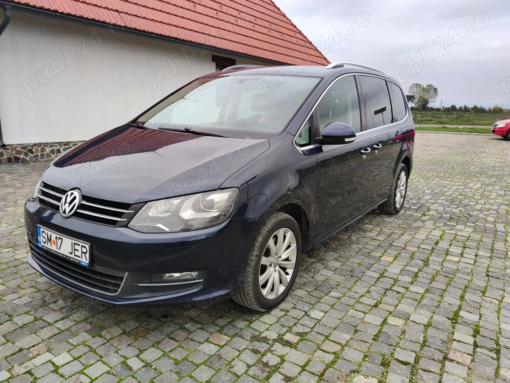 VW Sharan 2011 2.0 TDI 140 Cp Euro 5 Automata DSG Alcantara