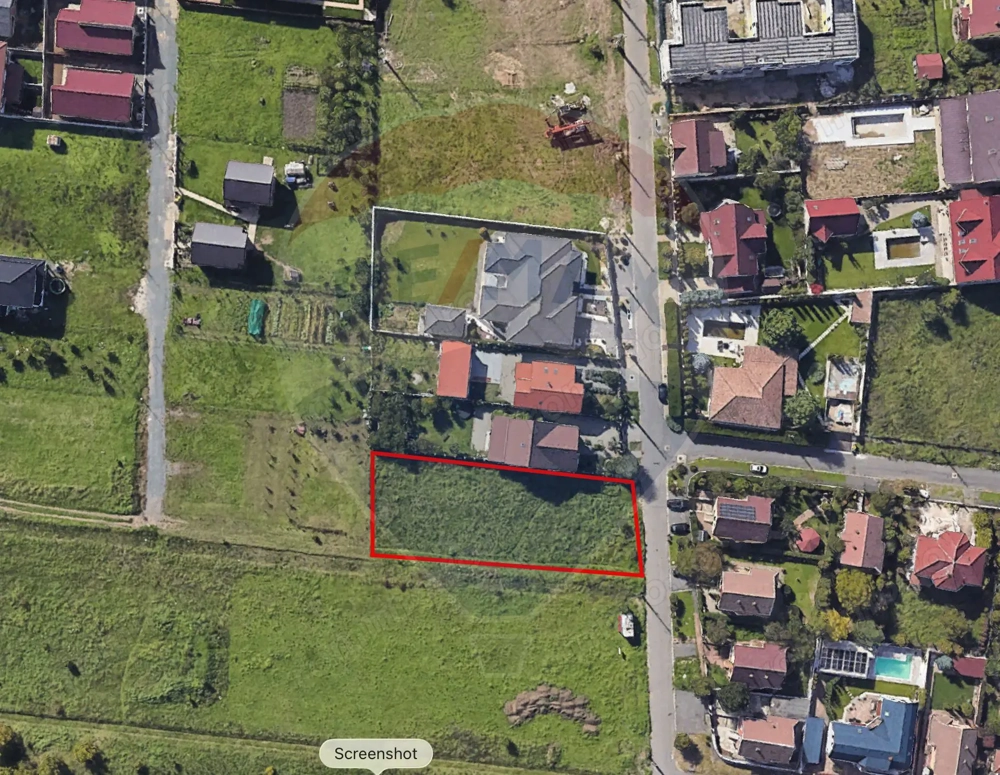 Teren 1,504 m², 25 ml fs - Strada Randunicii