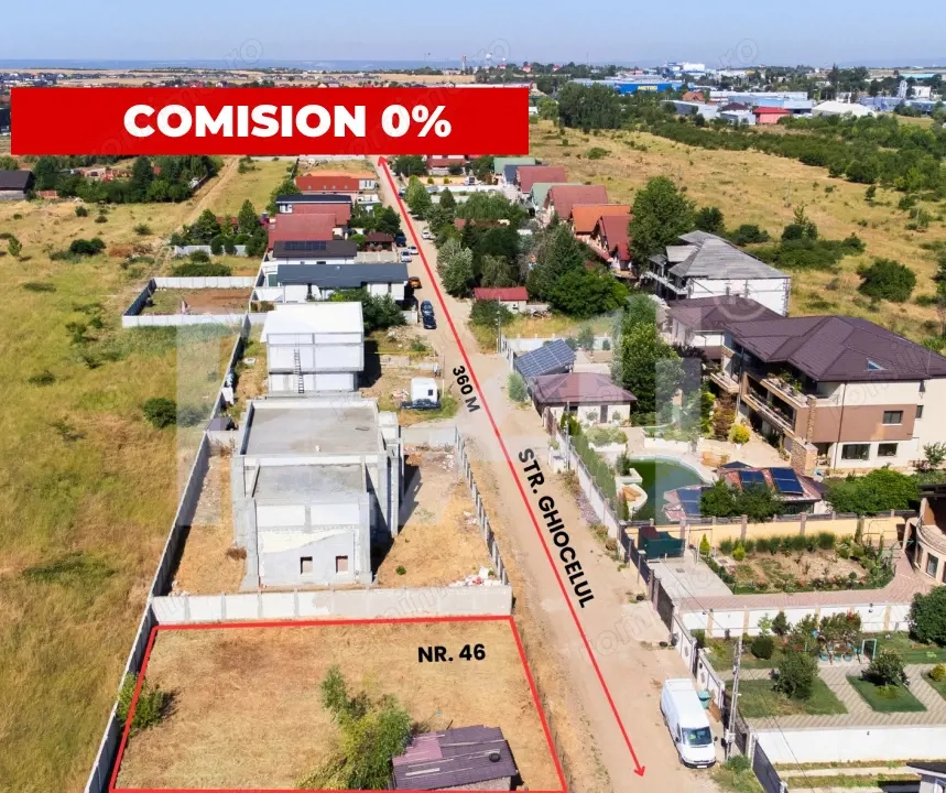 Teren UNICAT-Cartier de lux NUMAI 130 €/mp | Zona Calea Bucuresti!