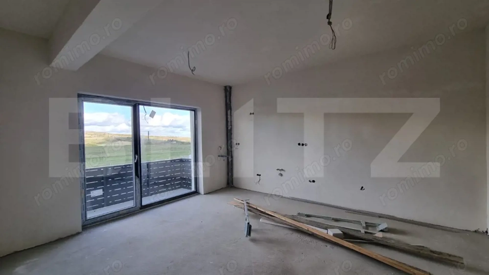 Apartament 2 camere, 38mp, 2 balcoane, orientare sudica, Baciu