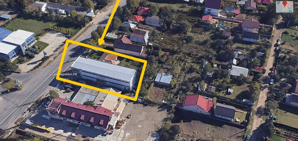Spațiu industrial - Hala de vanzare, Calea Republicii !