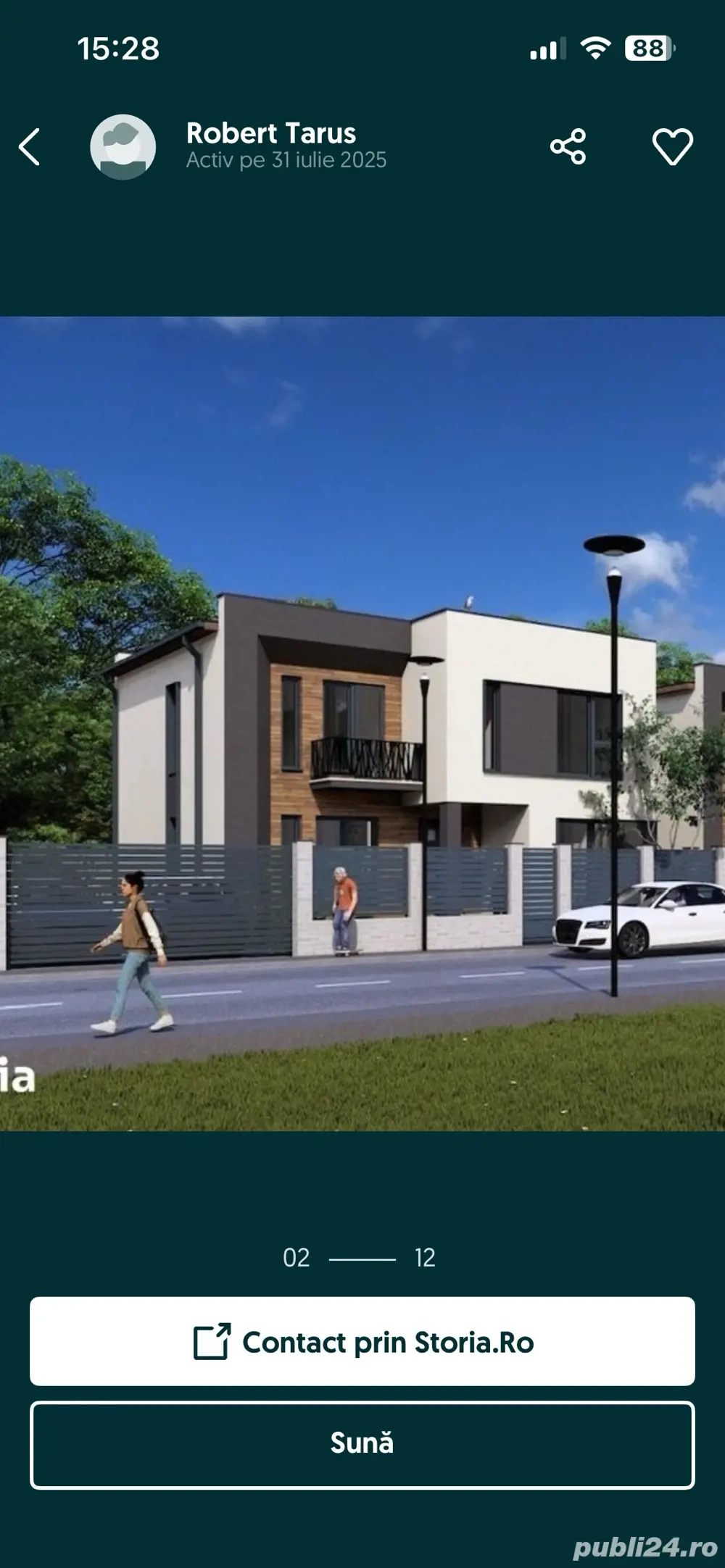 vând teren cu autorizație 