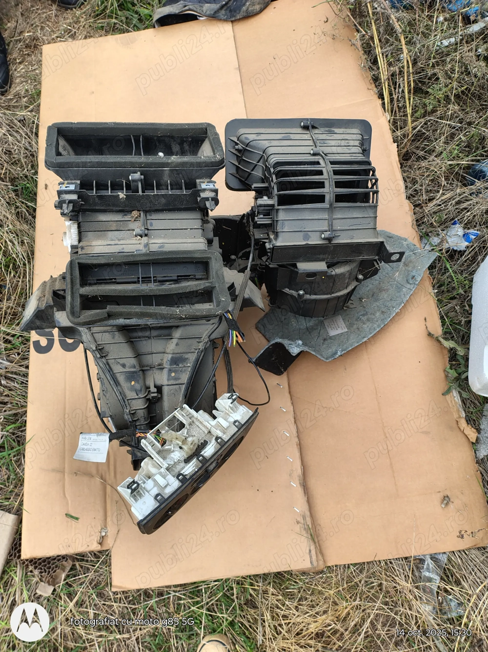 Carcasa evaporator  si panou de comanda AC Citroen Nemo