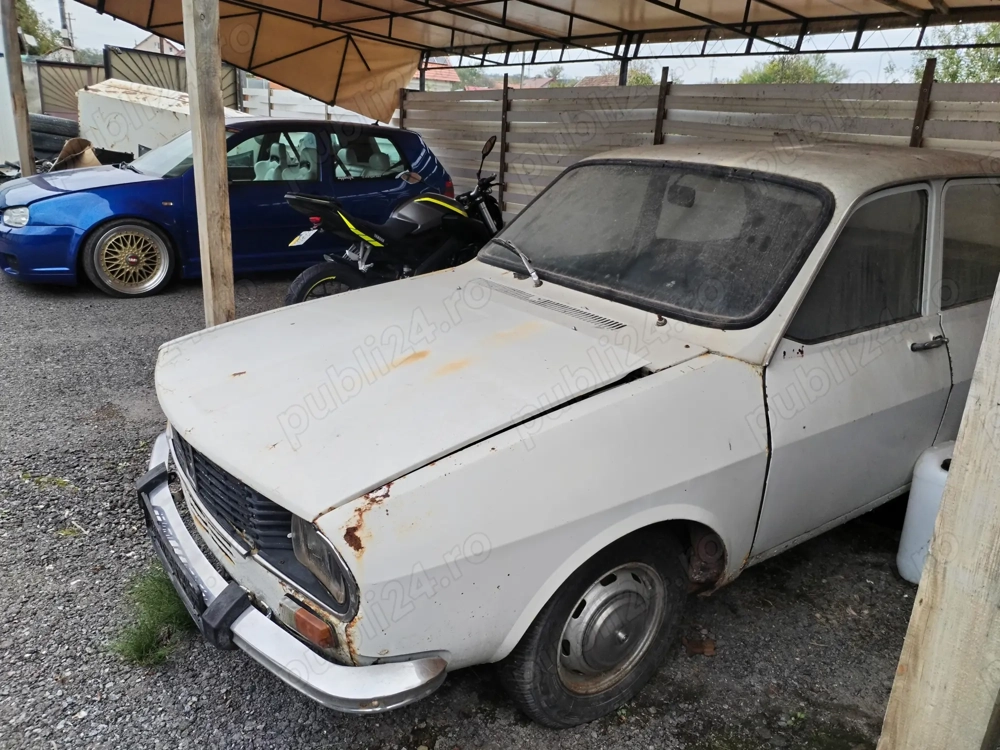 Dacia 1300  fabricație 1974+una pt. piese, proiect restaurare