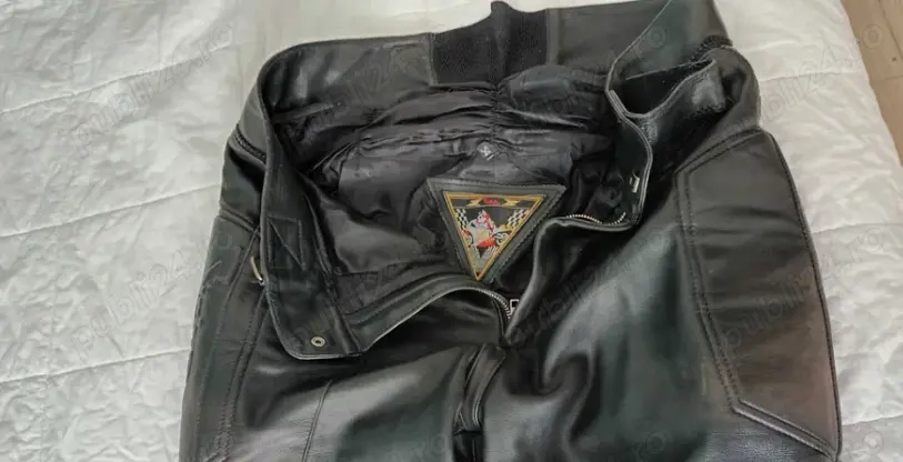 Pantaloni piele moto