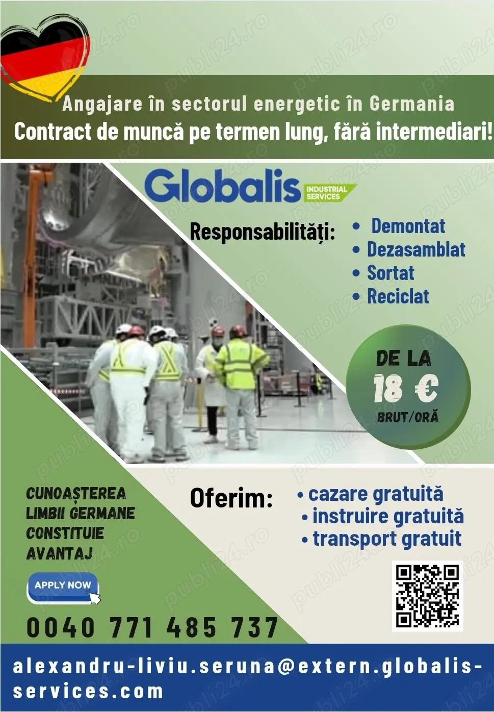 Muncitor (ne) calificat - sectorul nuclear (Germania)