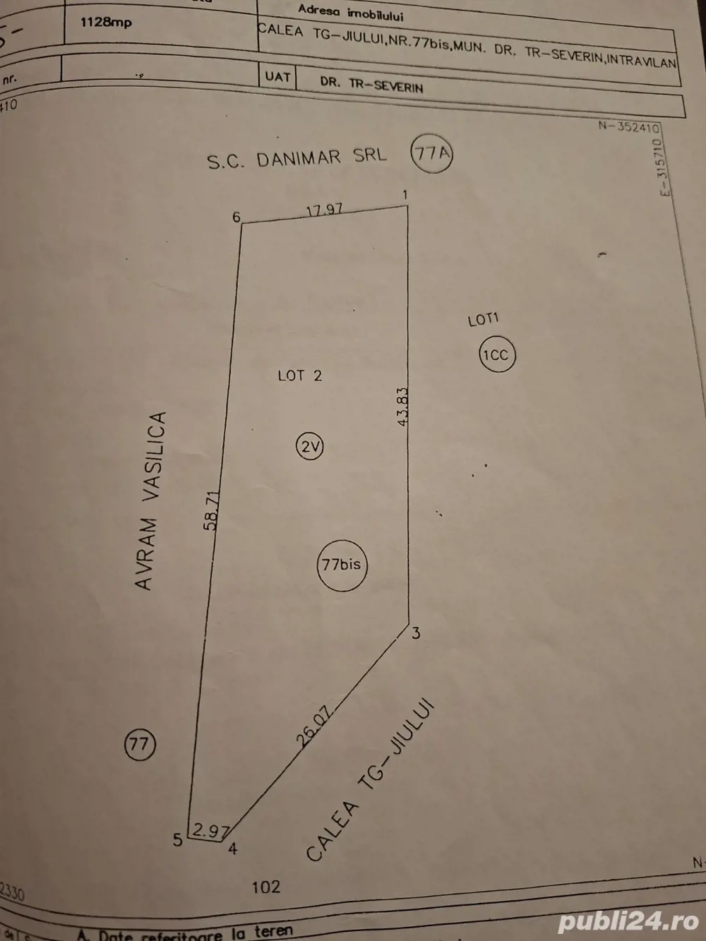 vând teren,intravilan 