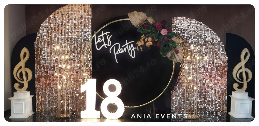 Lichidare firma evenimente decoruri deosebite Tg-Jiu