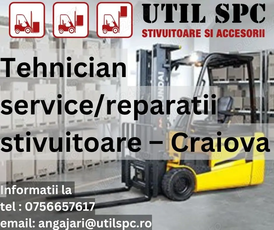 Tehnician Service Reparatii stivuitoare - Craiova