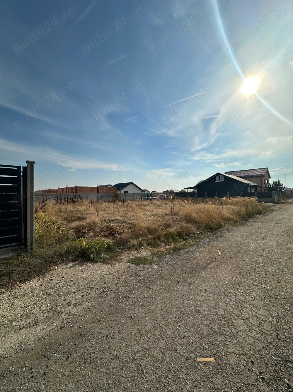 Comuna Berceni - Teren intravilan construibil in suprafata de 445 mp cu dubla deschidere