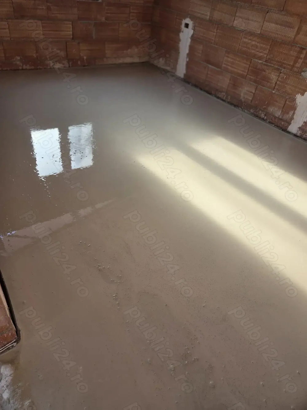 Sapa mecanizata pe baza de ipsos