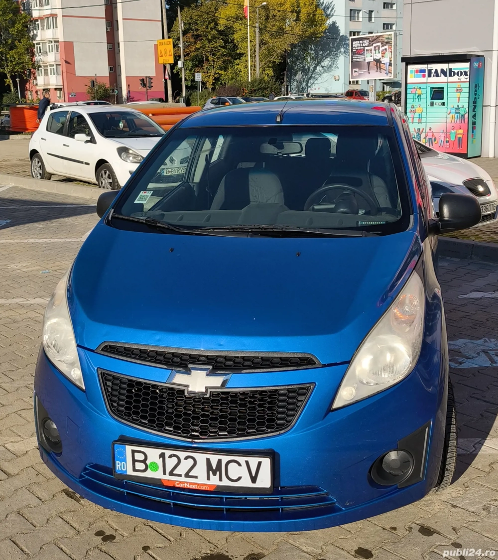 Chevrolet Spark GPL Euro 5 motor 996cc pe lanț. Consum f mic taxe mici. Proprietar. Fiscal pe loc.