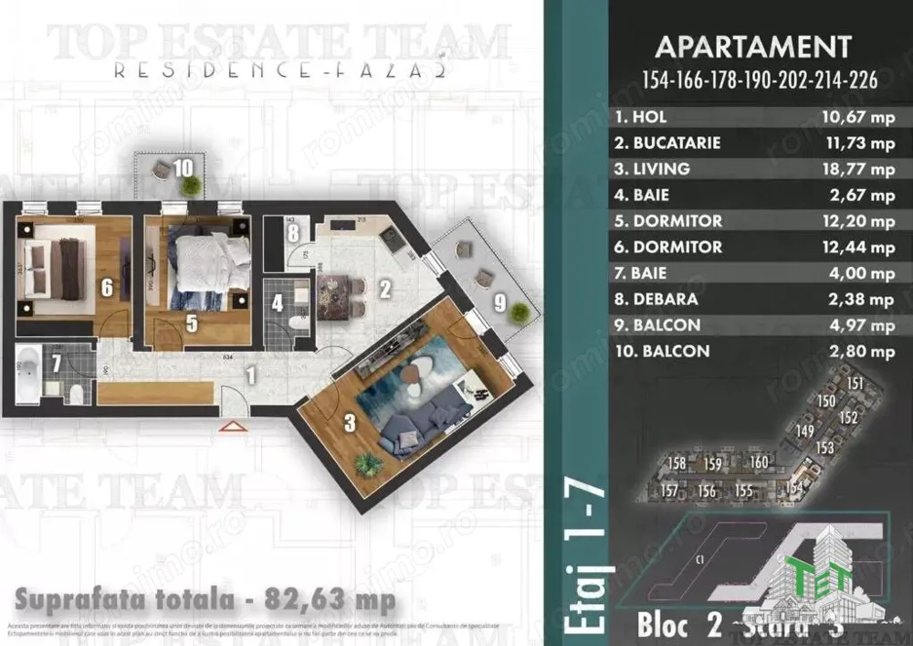 Ultimele zile cu reduceri! Apartament spatios 3 camere, bloc nou, Berceni parc Tudor Arghezi