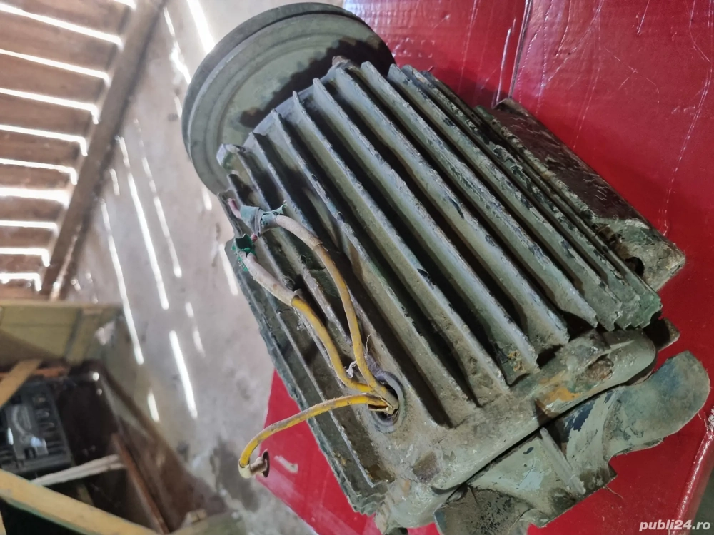 Motor 4 kw, 380 v, functional, bobinaj cupru