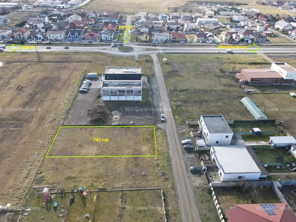 Teren cu o poziționare excelentă în Moșnița Nouă Zonă deja dezvoltată-85.000 E