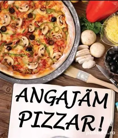 Angajăm PIZZAR în Timișoara!