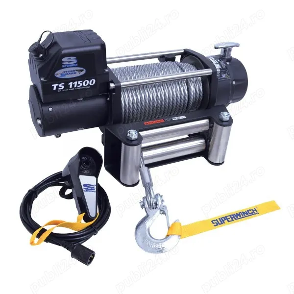 OCAZIE! Troliu electric Superwinch Tiger Shark 11500lbs (trage 5216kg)