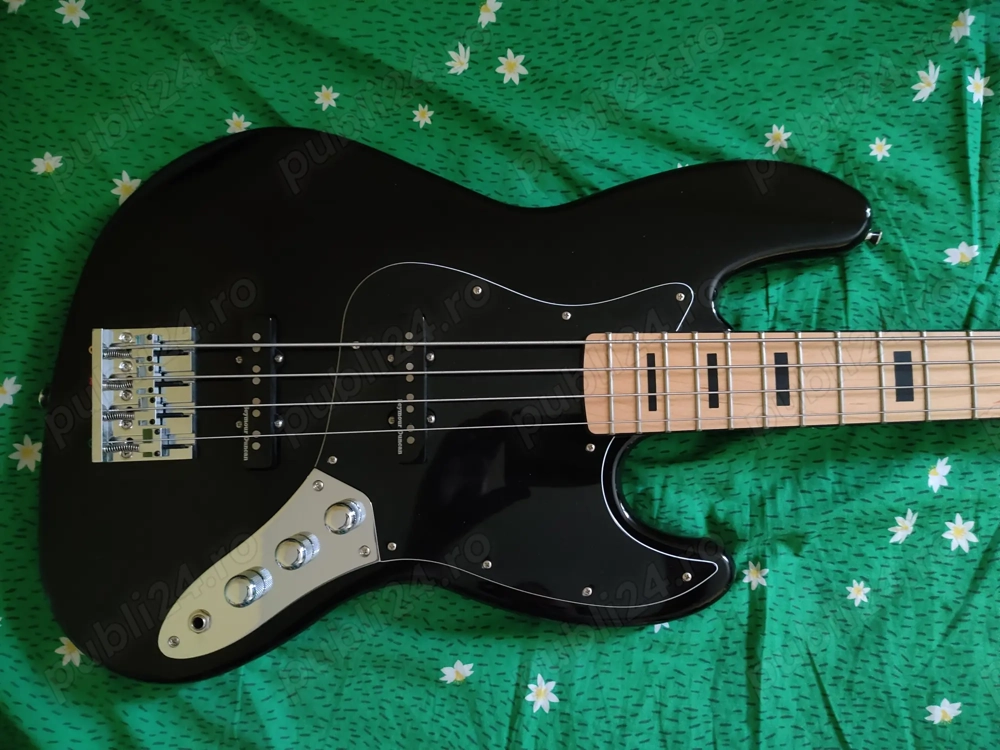 Harley Benton JB75 modificat - chitara bas